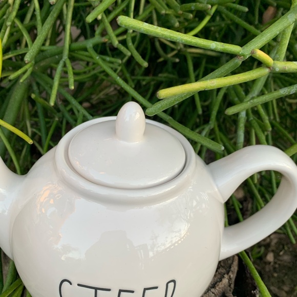 New Rae Dunn Ceramic Lid Steep Coffee Tea Pot Artisan Collection By Magenta. - Picture 4 of 6